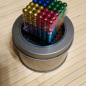 Магнитный конструктор Нео NeoCube Разноцветный, магнитная игрушка неокуб