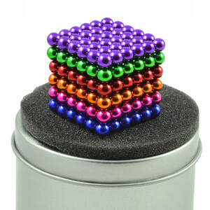 Магнитный конструктор Нео NeoCube Разноцветный, магнитная игрушка неокуб