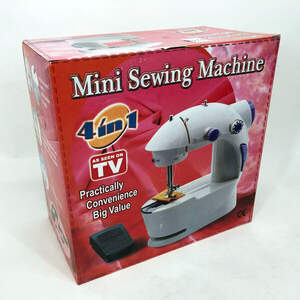 Швейная машинка 4в1 портативная Digital FHSM-201, швейная машинка пластик, детская швейная машинка