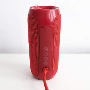 Bluetooth-колонка TG-117 портативная влагостойкая. Цвет: красный