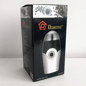 Кофемолка DOMOTEC MS-1107, электрическая кофемолка для турки, портативная кофемолка, измельчитель кофе