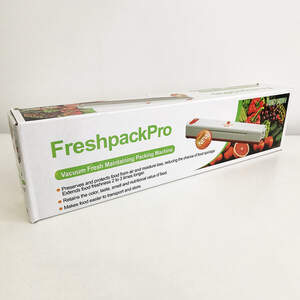 Вакууматор Freshpack Pro вакуумный упаковщик еды, бытовой. Цвет: зеленый