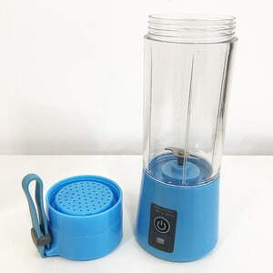 Блендер Smart Juice Cup Fruits USB. Цвет: синий