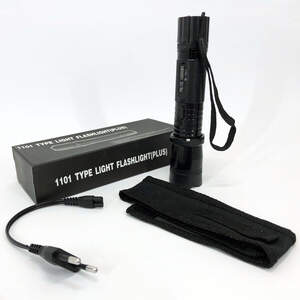 Светодиодный фонарь тактический Police BL-1101 ЗУ 220В + чехол, фонарь ручной тактический