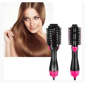 Фен Щетка расчёска 3в1 One step Hair Dryer 1000 Вт 3 режима выпрямитель для укладки волос стайлер с функцией ионизации