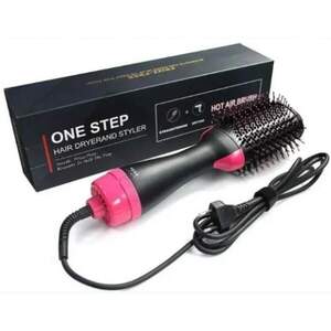 Фен Щетка расчёска 3в1 One step Hair Dryer 1000 Вт 3 режима выпрямитель для укладки волос стайлер с функцией ионизации