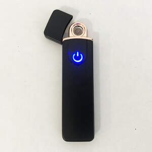 Зажигалка спиральная USB ZGP-4. Цвет: черный