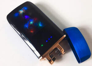 Зажигалка импульсная USB ZGP-70, аккумуляторная зажигалка, зажигалка с зарядкой, ветрозащитная зажигалка