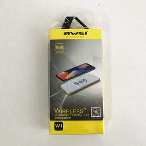 Беспроводное зарядное устройство AWEI W1 Wireless Charger. Цвет: белый