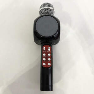 Беспроводной микрофон караоке bluetooth WSTER WS-1816. Цвет: черный