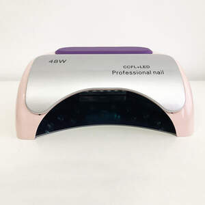 Гибридная лампа для ногтей Beauty Nail CCFL+LED 48W K18. Цвет: розовый
